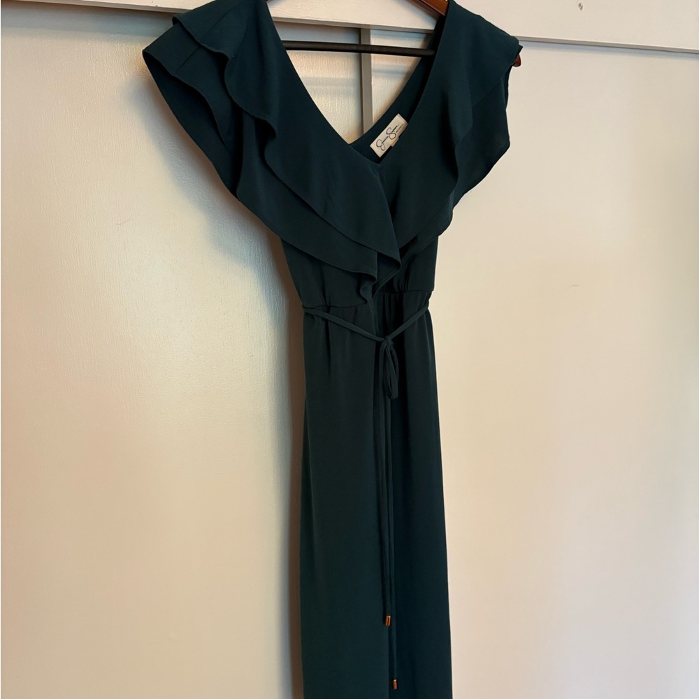 Jessica Simpson Dark Teal Maxi Dress